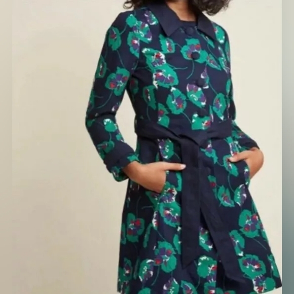 Modcloth Jackets & Blazers - Delightful Direction Floral Jacket XL